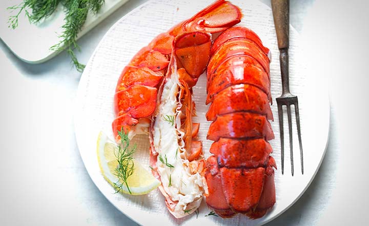 lobster tail for fancy dinner party