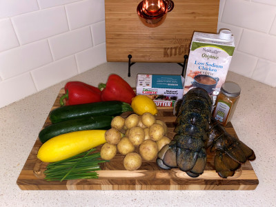 Lobster Benedict Ingredients