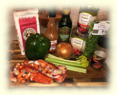 Lobster Creole Ingredients